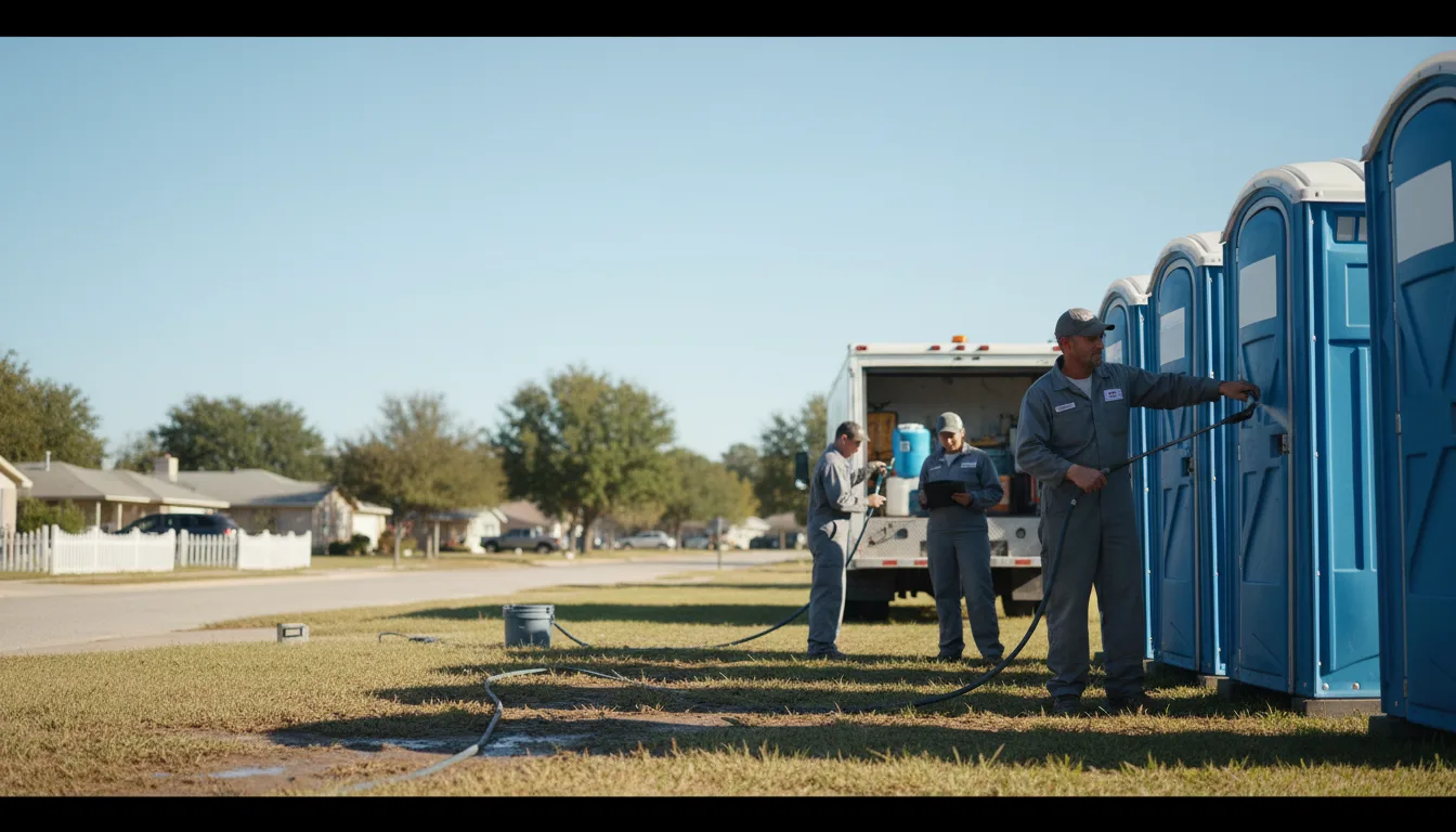 Long-Term Portable Toilet Rental in Metairie, LA near me